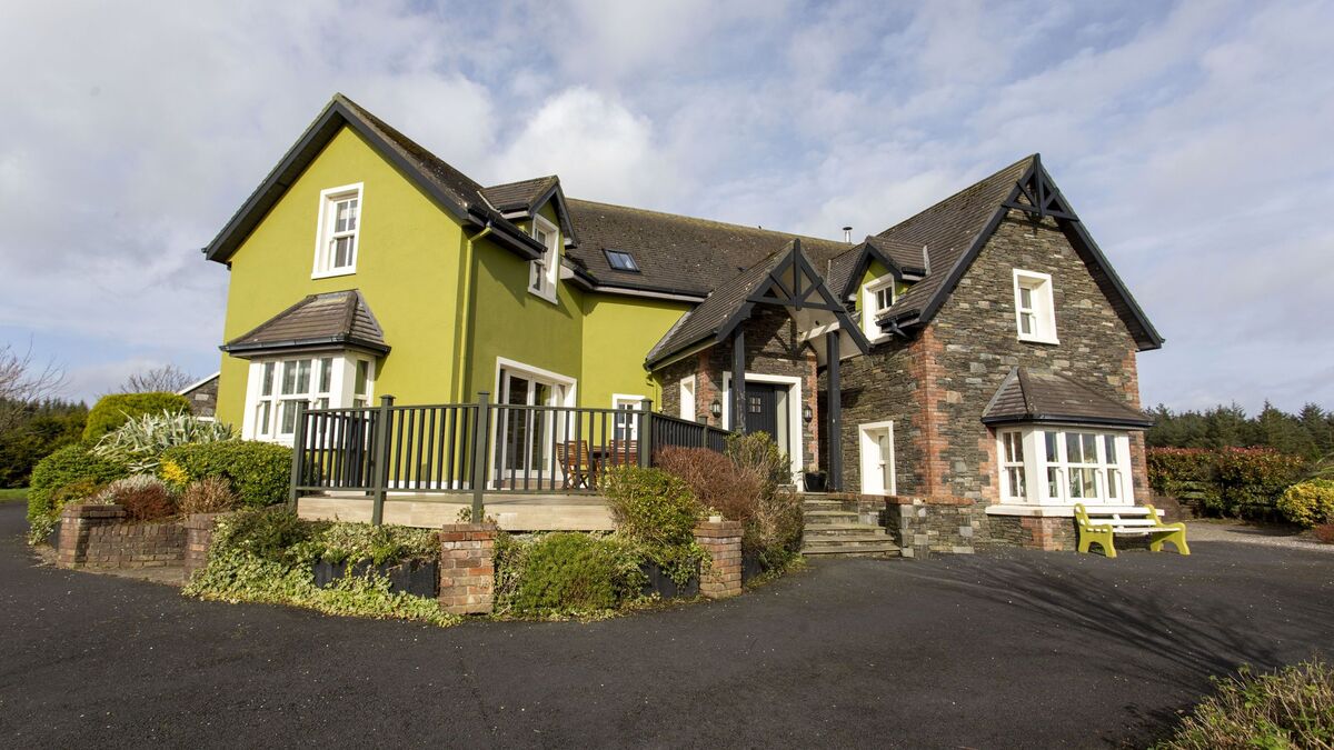 Three times lucky with this self-built country house on generous